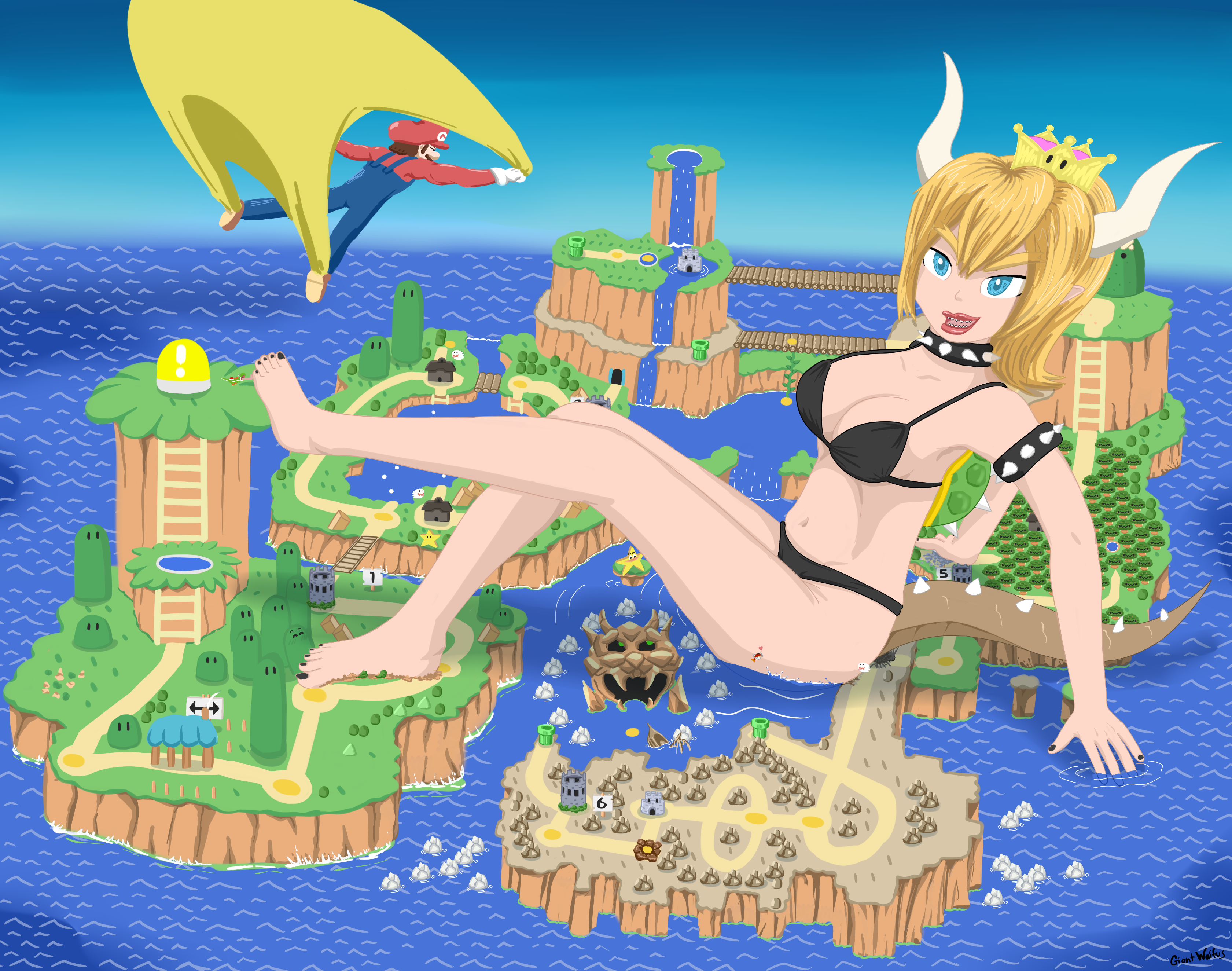 Bowsette Feet Growth Related Keywords & Suggestions - Bowset