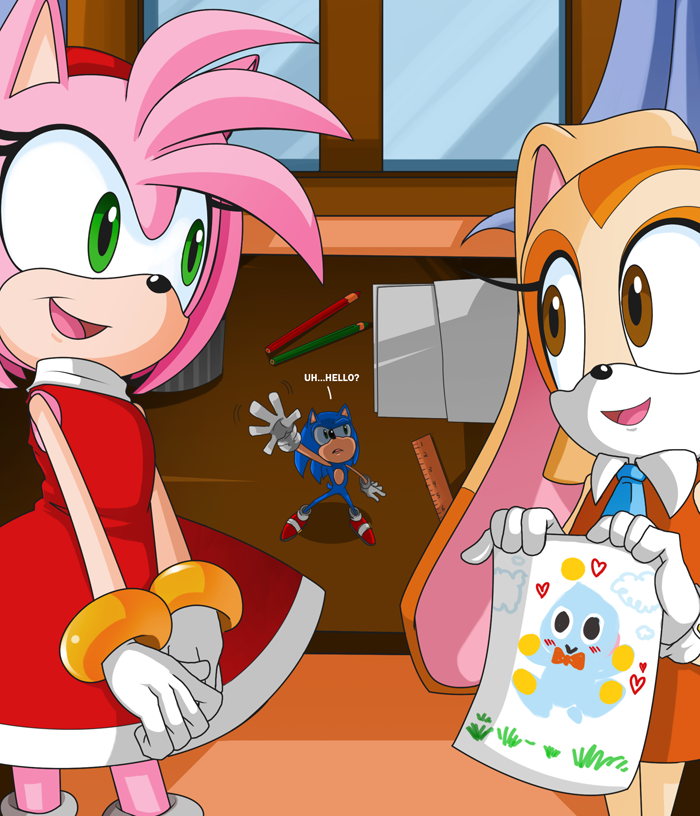 Amy Rose Vs Rouge.